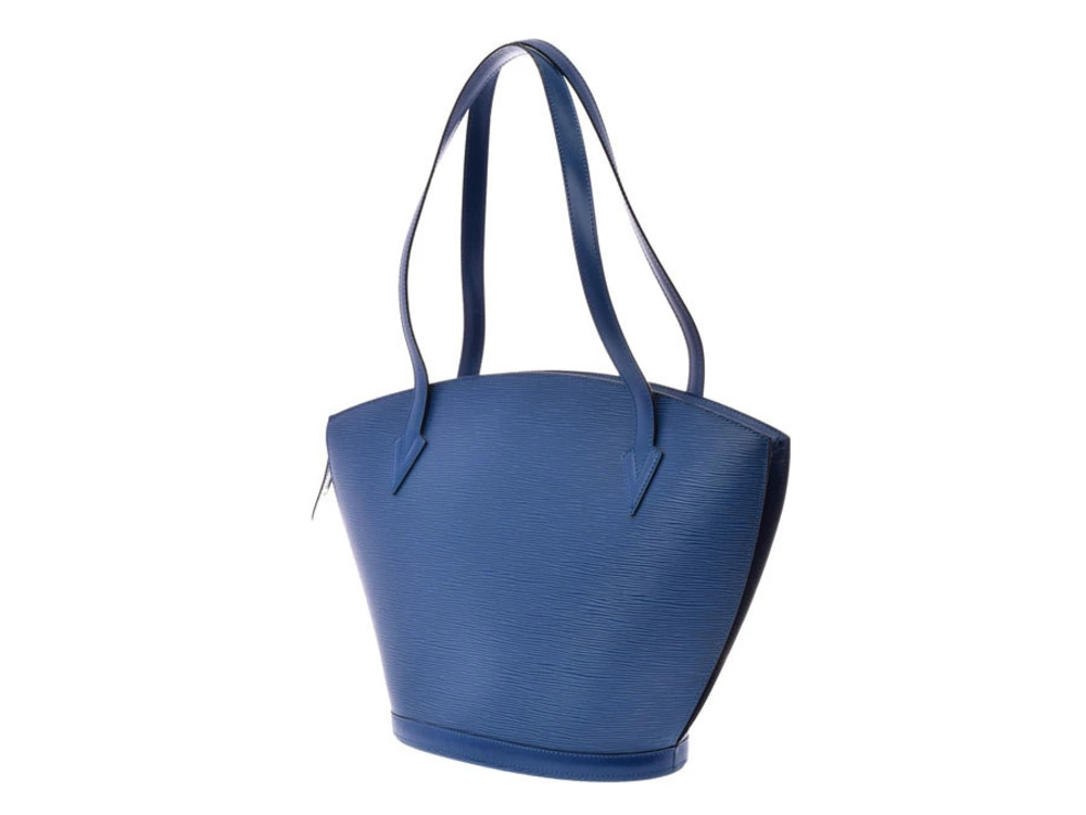 Louis Vuitton Shoulder Blue Bag Jacques Saint Epi Shopping